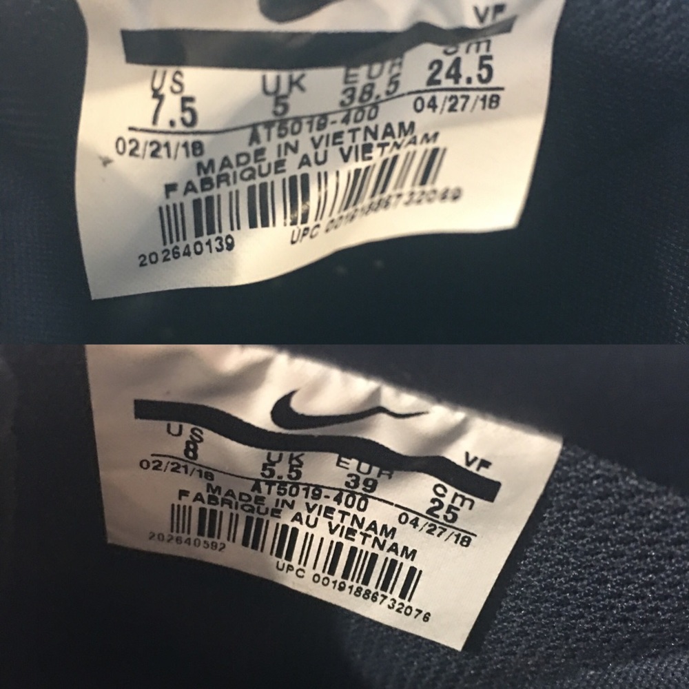 Nike Phantom/ Thunder Blue Air Force One 07 - Picture 7 of 7